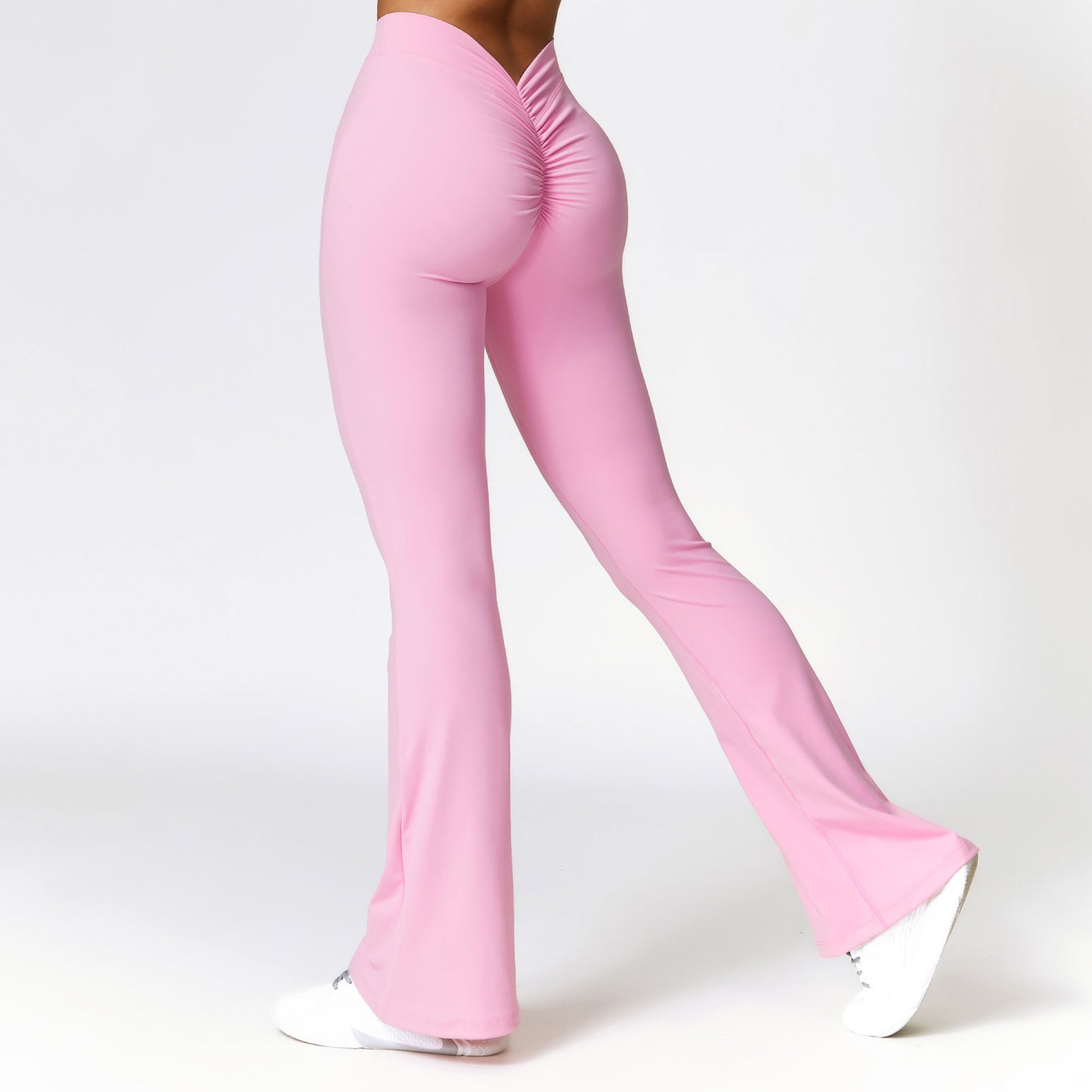 Pantalon de Yoga à fond cloche pour levage des hanches, Fitness pour femmes