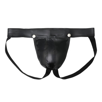 Men's Thong Underwear Patent Leather