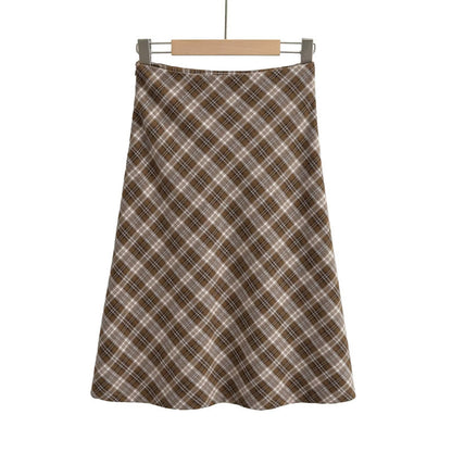 Professional Irregular Ruffled A-Line Skirt - Polyester with Safety Pants (2 Colors, XS-4XL, Simple Style)