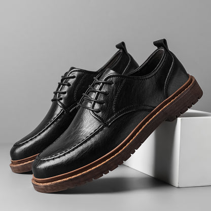 British Tooling Leather Shoes - Casual All-Match - Heritage Collection
