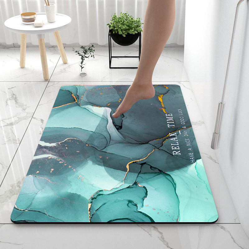 Tapis antidérapant Super absorbant pour salle de bain, Gadget de maison, boue de diatomée, adapté aux toilettes de cuisine