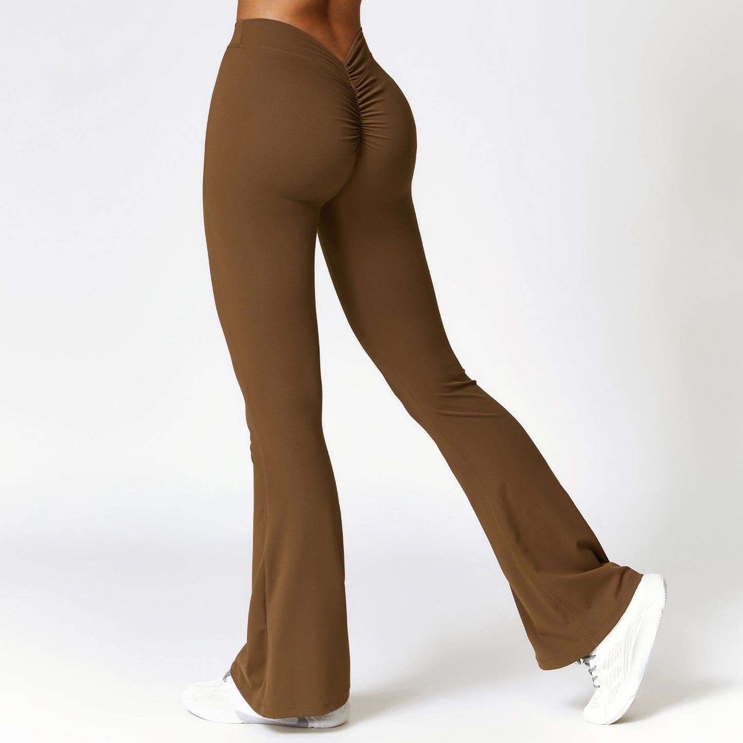 Pantalon de Yoga à fond cloche pour levage des hanches, Fitness pour femmes