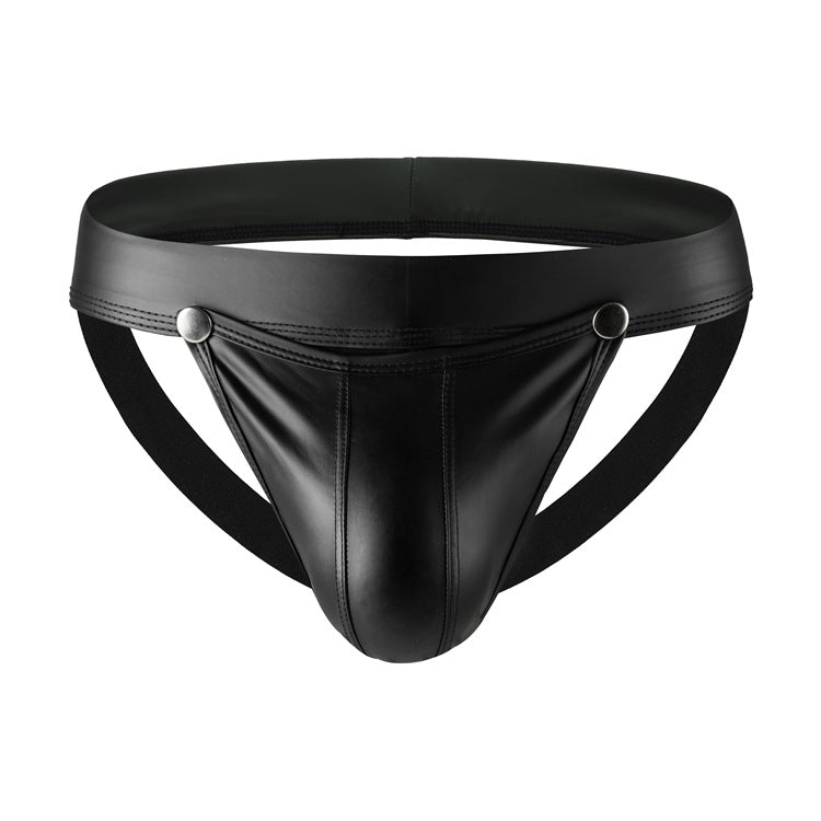 Men's Thong Underwear Patent Leather