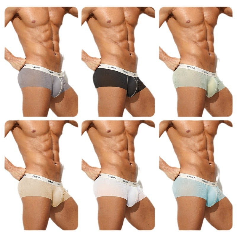 Antibacterial Plus Size Ultra-thin Seamless Men's Underwear