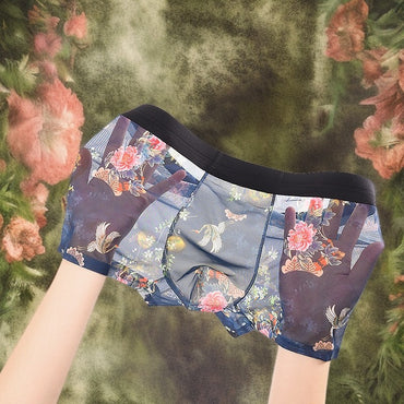 Lightweight Printed Underwear Men's Comfortable And Breathable