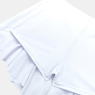 Professional Spring A-Line Pleated High Waist Hip Hugging Skirt - Polyester Commuting (Grey, XXS-XXL, 18-24 Years)
