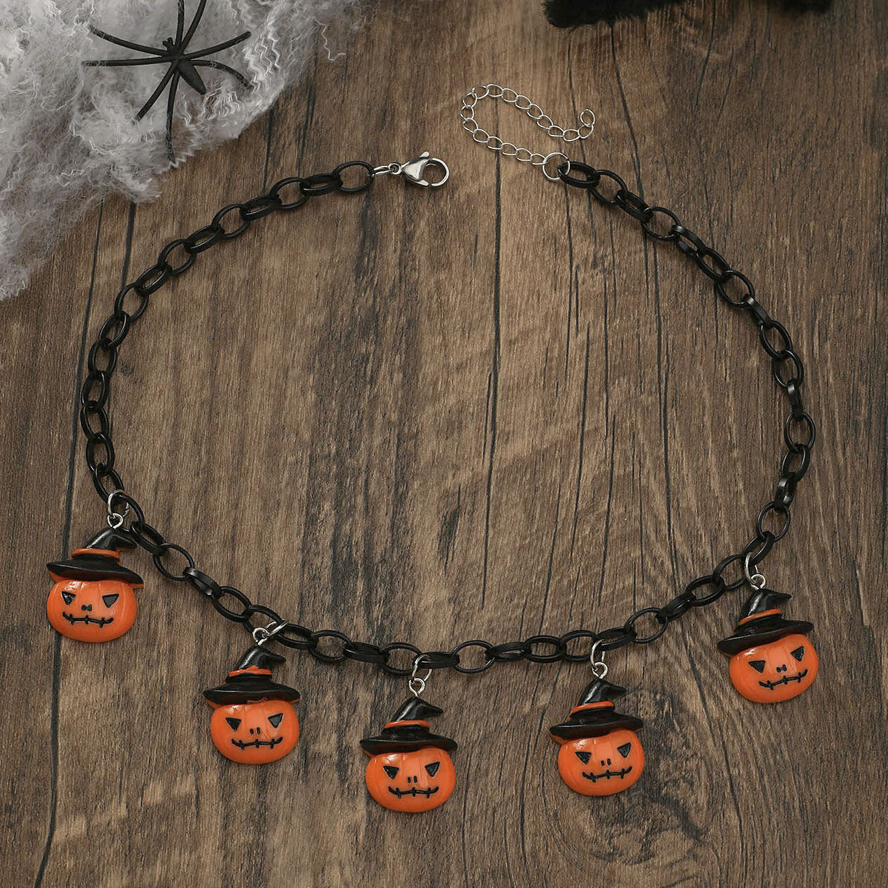 Halloween Halsband Nyckelbenskedja Kvinna