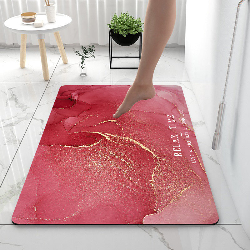 Tapis antidérapant Super absorbant pour salle de bain, Gadget de maison, boue de diatomée, adapté aux toilettes de cuisine