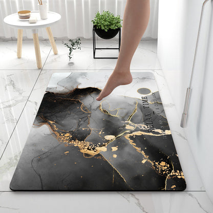 Tapis antidérapant Super absorbant pour salle de bain, Gadget de maison, boue de diatomée, adapté aux toilettes de cuisine