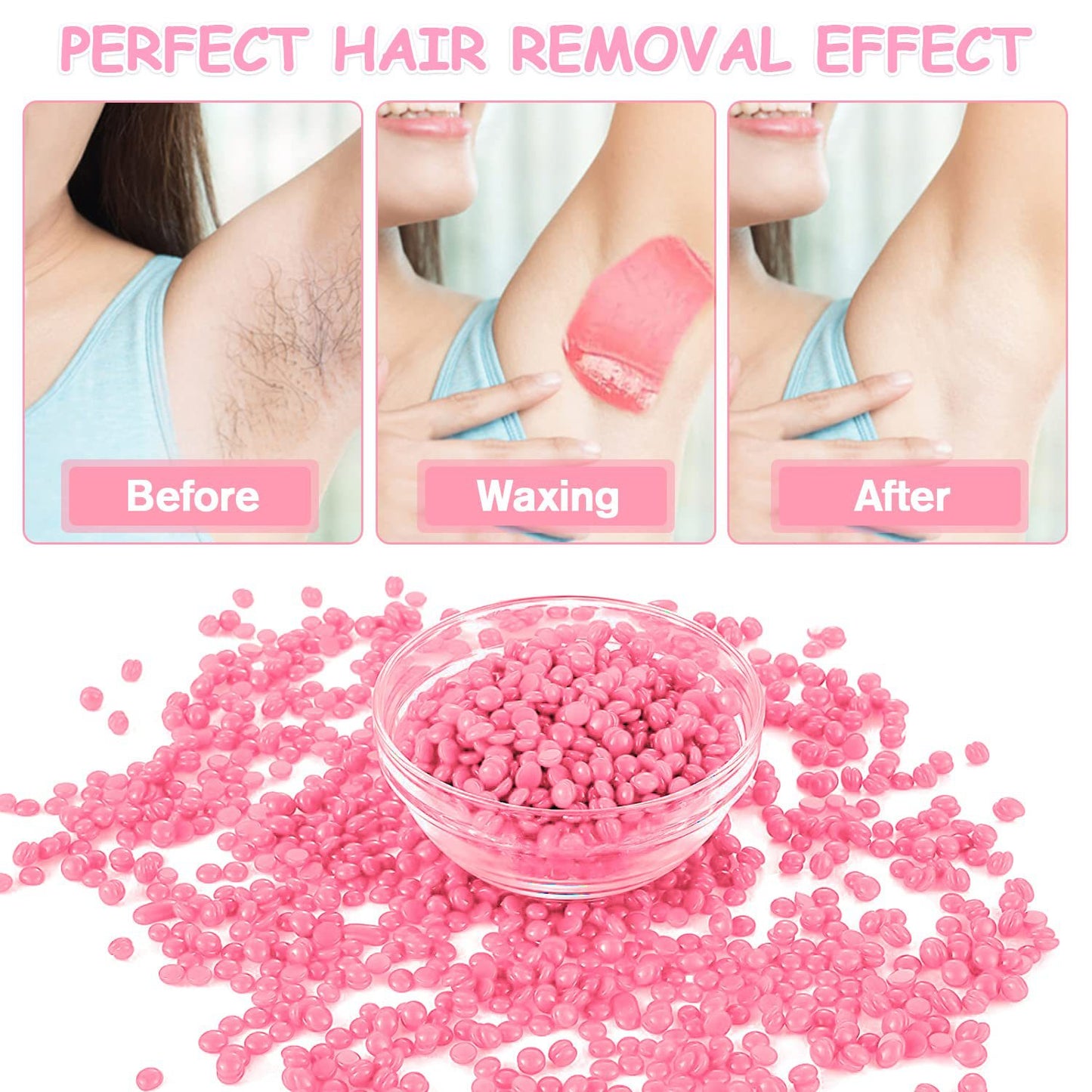 Hair Removal Hot Wax Pearlescent