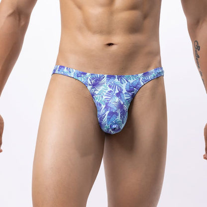 Men's Multicolor Printing Fashion Personality Panties