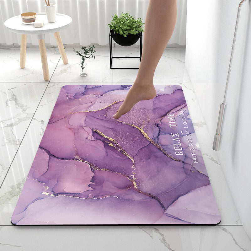 Tapis antidérapant Super absorbant pour salle de bain, Gadget de maison, boue de diatomée, adapté aux toilettes de cuisine