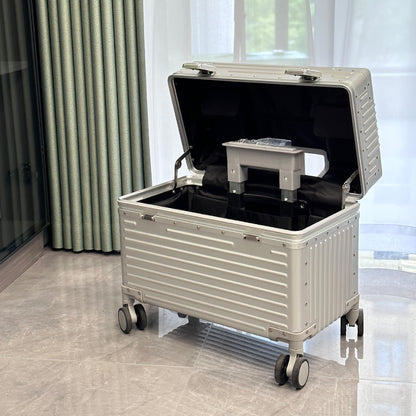 Holiday Fashion: All-aluminum Luggage Travel Photography Trolley Case