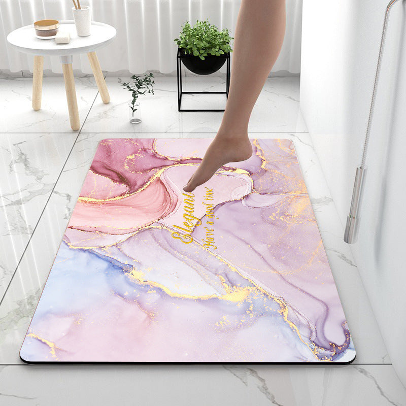 Tapis antidérapant Super absorbant pour salle de bain, Gadget de maison, boue de diatomée, adapté aux toilettes de cuisine