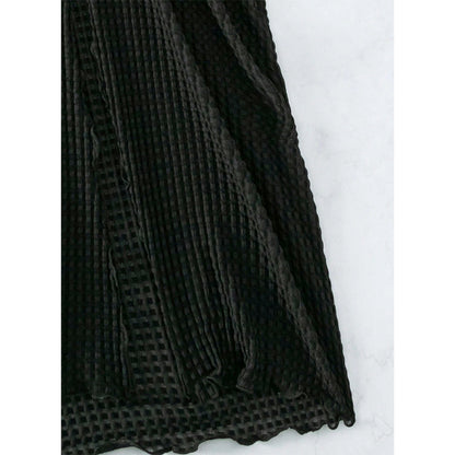 Professional Pure Color Tight Hip Zipper Suit Skirt - Polyester Mid-Length (6 Colors, S-XXL, Japanese Korean Style)