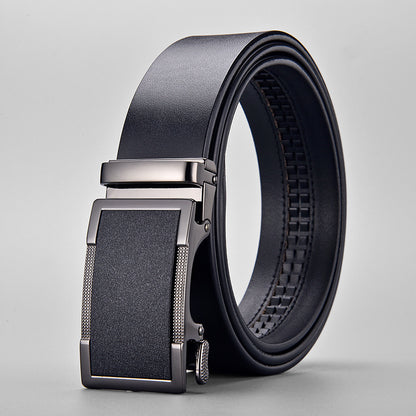 Men's Two-Layer Leather Belt - Premium Construction