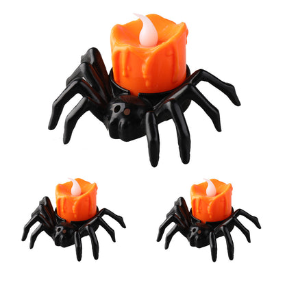 Halloween Festival Atmosfär Kreativa Halloween Spider Ljusstake Ornament