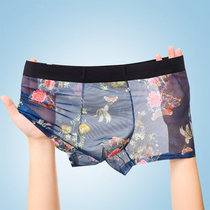 Lightweight Printed Underwear Men's Comfortable And Breathable