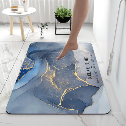 Tapis antidérapant Super absorbant pour salle de bain, Gadget de maison, boue de diatomée, adapté aux toilettes de cuisine