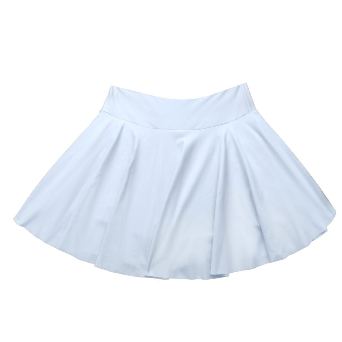 Professional Spring A-Line Pleated High Waist Hip Hugging Skirt - Polyester Commuting (Grey, XXS-XXL, 18-24 Years)