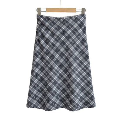 Professional Irregular Ruffled A-Line Skirt - Polyester with Safety Pants (2 Colors, XS-4XL, Simple Style)