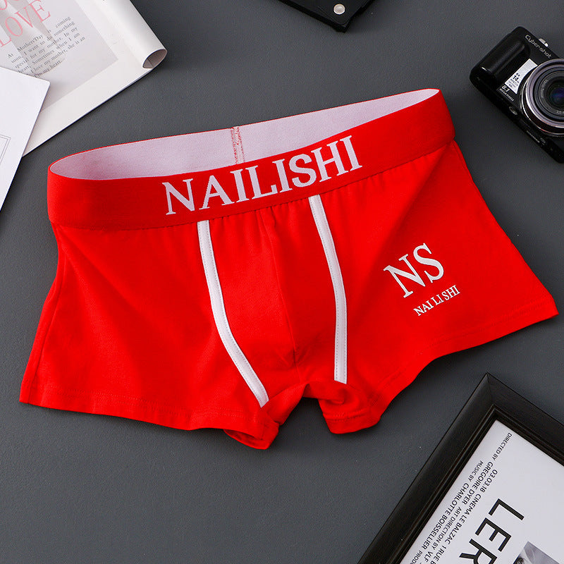 Men's Fashionable Casual Cotton Breathable Underwear