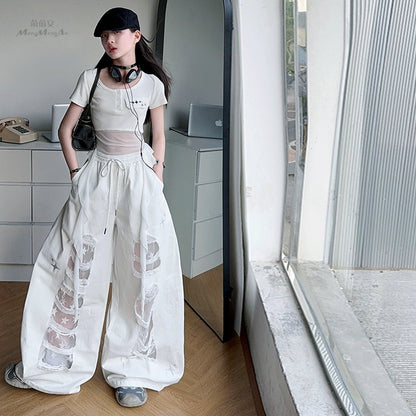 Dancing Trousers Design Jazz Hot Girl Casual Pants