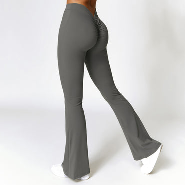 Pantalon de Yoga à fond cloche pour levage des hanches, Fitness pour femmes