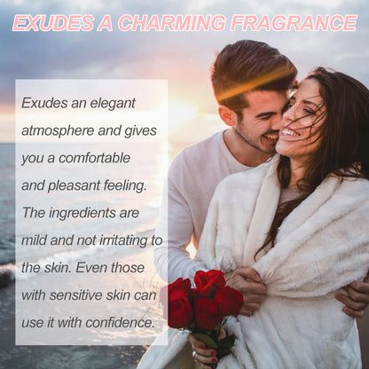 Rose Perfume for Women Keep Fresh and Elegant Pheromone Perfume Long Lasting Fragrance Relieving Stress Body Perfume for Dating