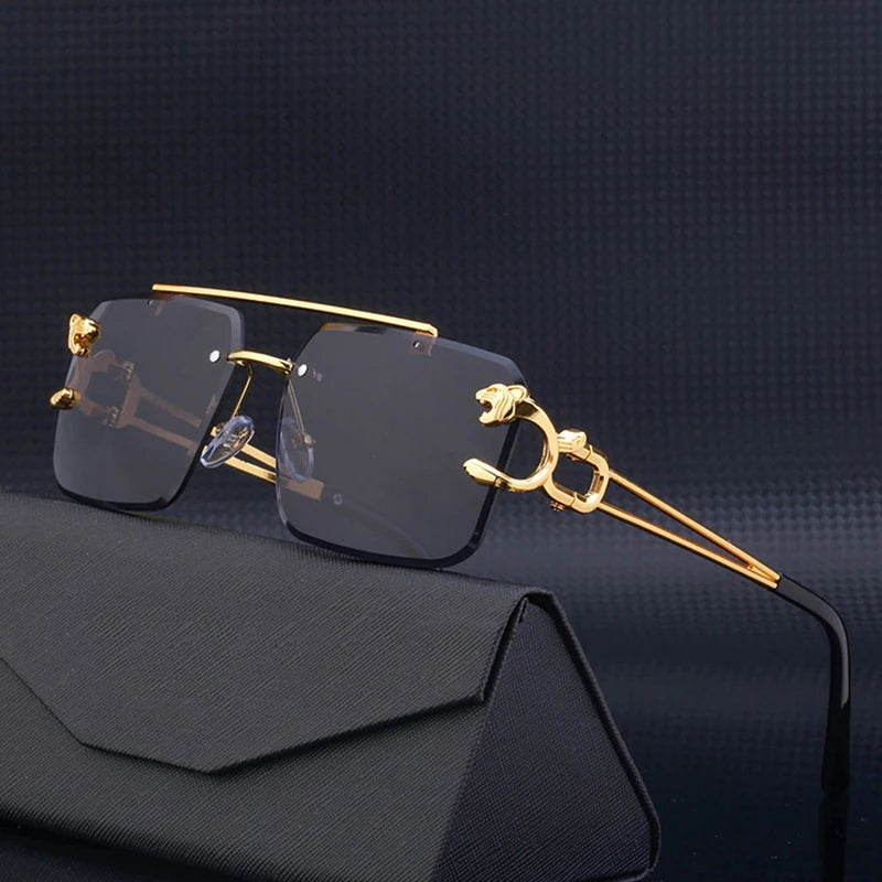 Stylish Rimless Sunglasses