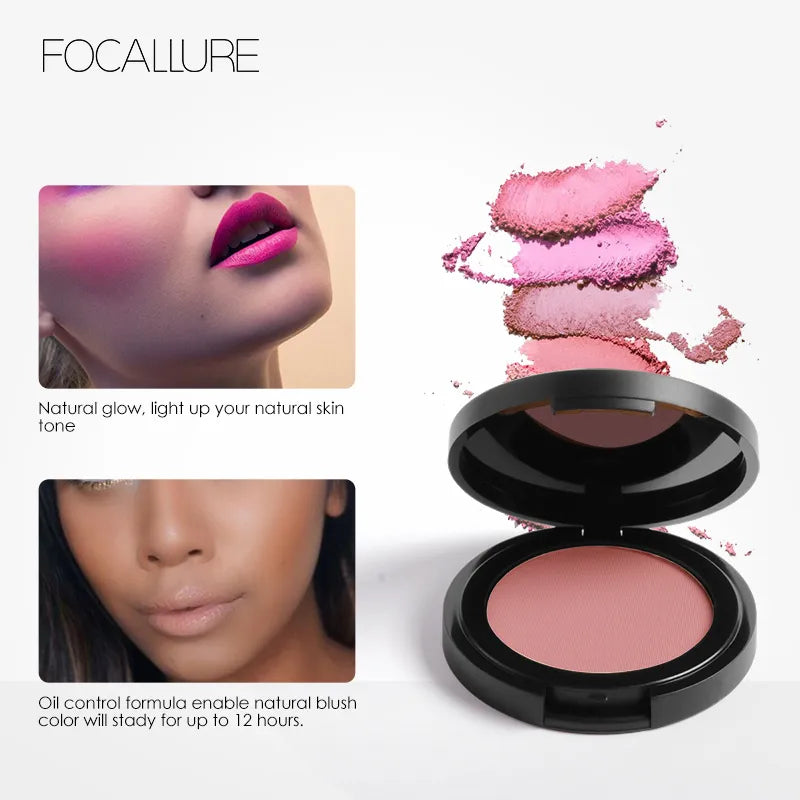 FOCALLURE 16 Color Blush Palette Makeup