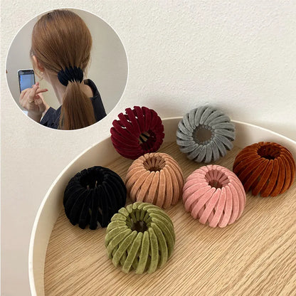 New Women Fashion Hair Claw Simple personality Hair Clip Hair Accessories Girl Ponytail Bird Nest Headbands Female Headwear