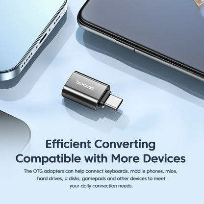 Toocki OTG USB 3.0 To Type C Adapter Micro To Type C Male To USB 2.0 Female Converter for Macbook Xiaomi Samsung OTG Connector