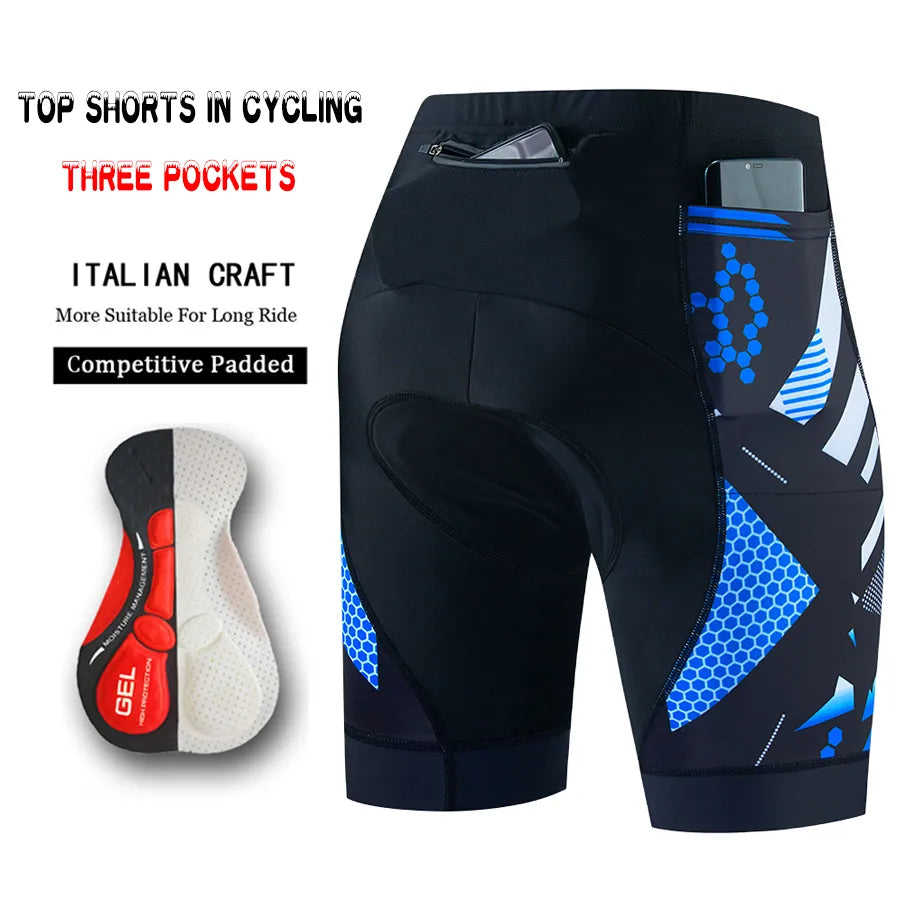 Cycling Pants Man Mtb Cyklopedia Shorts Men Professional Sports Men's Gel Lycra Bibs Summer Clothing Bib Short  Maillot Bike