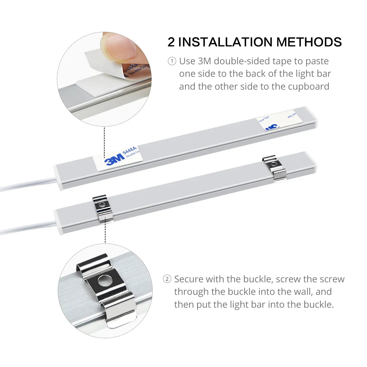 Bärbar 5V USB LED Bok Ljus Stel Bar LED Bordslampa Strip Rör Glödlampa Hand Scan Sensor För sängläsare Barn Studie