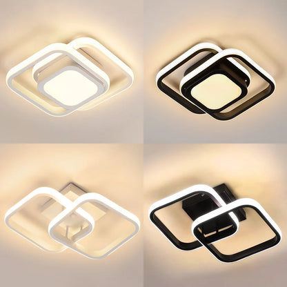 LED Ceiling Lights Modern Style Ceil Light Aisle Balcony Lamps Bedroom Living Room Home Lighting Dining Room Lamp  Office Lustre