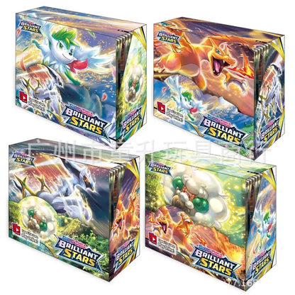 324/360 Pcs/Set Pokemon Card Astral Radiance Prismatic Evolutions PALDEAN FATES English Booster Battle Transaction Cards.