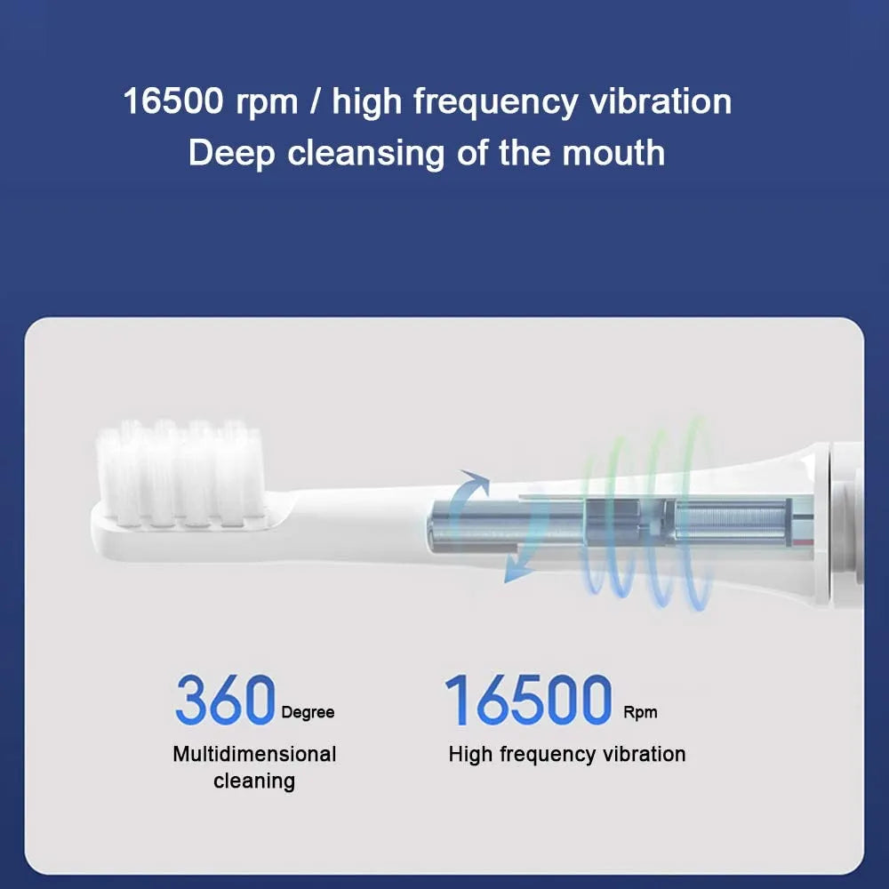 T100 Sonic Electric Toothbrush Mi Smart Tooth Brush Colorful USB Rechargeable IPX7 Waterproof For Toothbrushes head