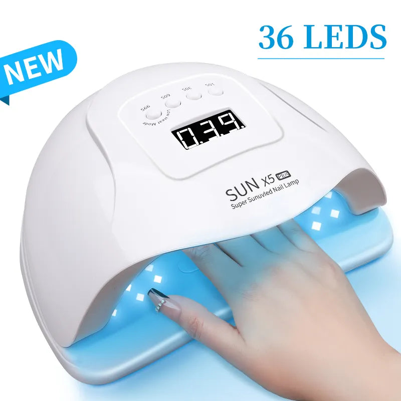 Nail Drying Lamp For Nails UV Light Gel Polish Manicure Cabin Led Lamps Nails Dryer Machine Professional Equipment