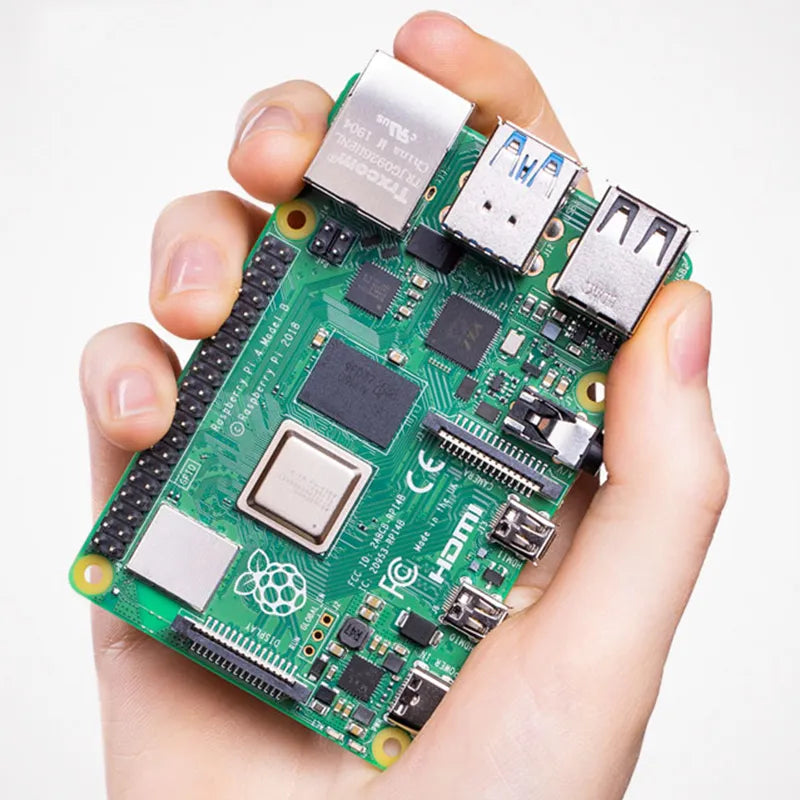 Original Raspberry Pi 4 Model B 4B RAM 1GB 2GB 4GB 8GB Core 1,5Ghz 4K Micro HDMI-kompatibel Pi4B 3 snabbare än Pi 3B+