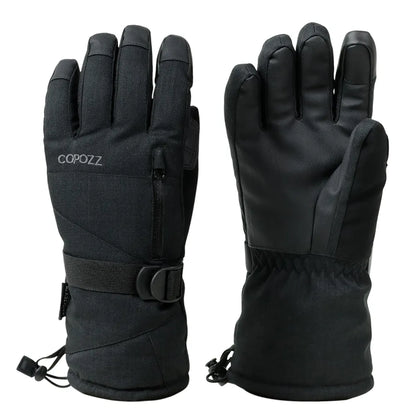 Ski Gloves Waterproof Gloves with Touchscreen Function Thermal Snowboard Gloves Warm Motorcycle Snow Gloves Men Women