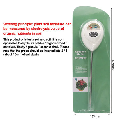 Soil Humidometer Home Gardening Measuring Tool Soil Moisture Meter Hygrometer Probe Watering Test