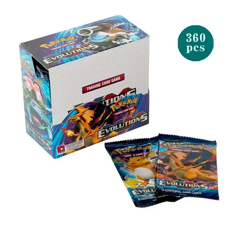 360Pcs Box Pokemon Shining Fates Style SCARLET&VIOLE 151 Booster Battle Carte Trading Card Game Collection Cards Toys Kids Gifts