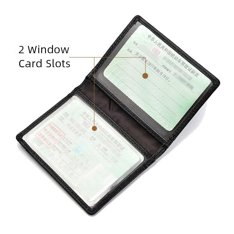 Super Slim Soft Wallet 100% Genuine Leather Mini Credit Card Holder Wallets Purse Thin Small Card Holders Men Wallet