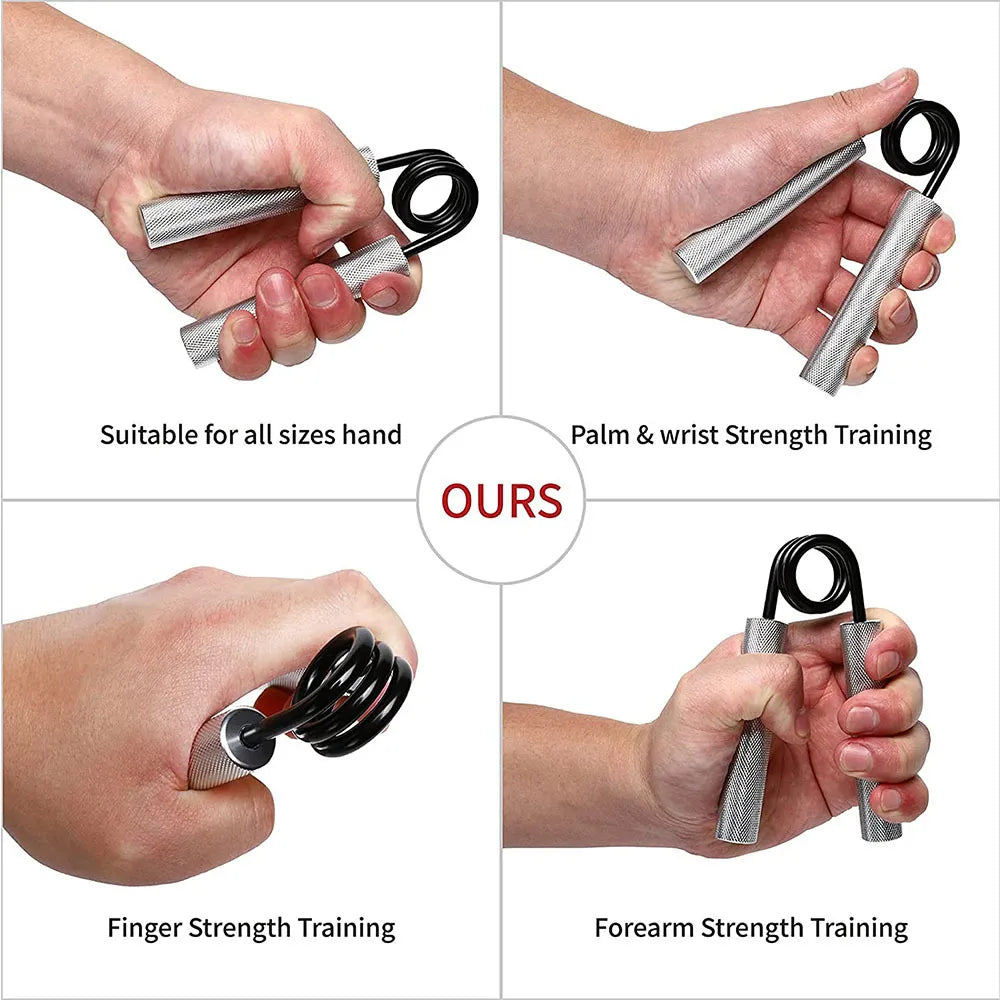 100lbs-350lbs Fitness Heavy Grips Handledsrehabilitering Utvecklare Hand Gripper Muskelstyrka Träningsenhet Carpal Expander