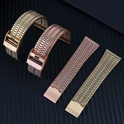 Quick Release Thin Stainless steel metal men's women's watchband 18mm 20mm 22mm For Longines TISSOT Casio watch Strap bracelet