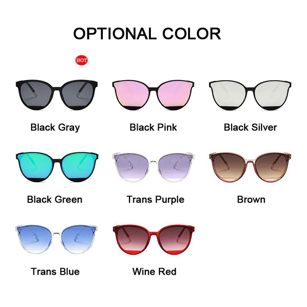 Fashion Sunglasses Women Vintage Metal Mirror Classic Vintage Sun Glasses Female Oculos De Sol Feminino UV400