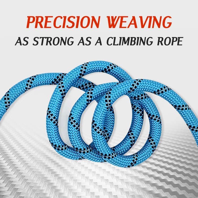 CAWAYI KENNEL Reflective Nylon Leashes Pet Dogs Chain Traction Rope Leads for Running Free Hands Rope Chain for Small Large Dogs