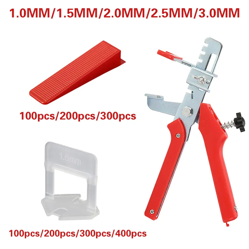 701PCS Tile Leveling System Laying Level Wedges Alignment Spacers Leveler Locator Spacers Flooring Wall level 1/1.5/2/2.5/3mm