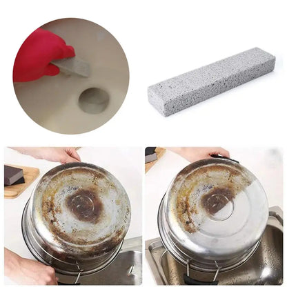 1/2PCS Pumice Stones Water Cleaning Pumice Scouring Pad Grey Pumice Stick Cleaner For Toilet Cleaner Brush Tile Sinks Bathtubs